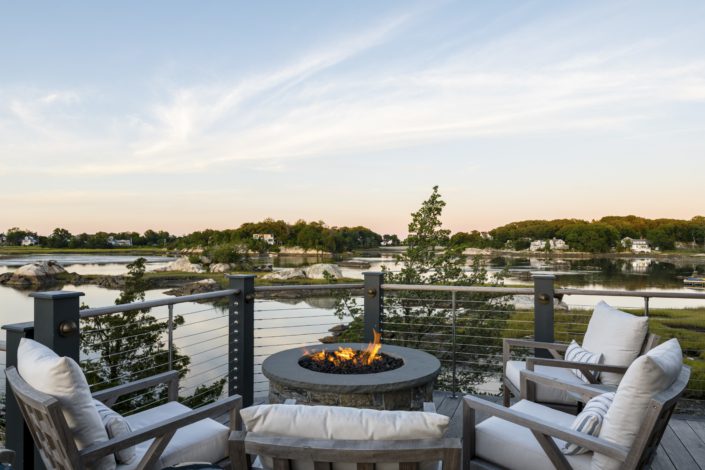 Little Harbor, Cohasset - Deck seating